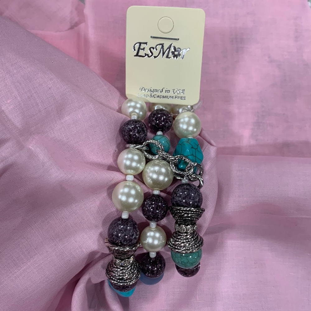 EsMor Chunky Bracelet Set (B108)